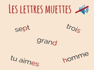 lettres muettes en français prononciation des lettres en francais