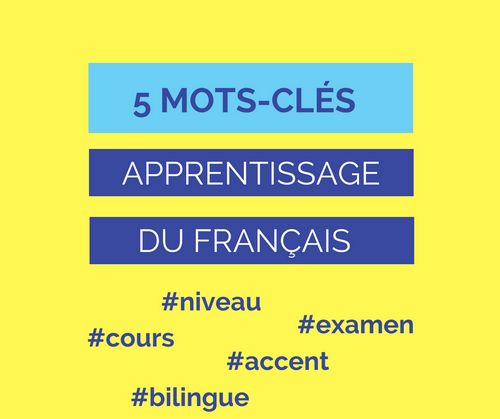 vocabulaire apprentissage français