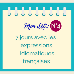 Cahier expressions idiomatiques 4
